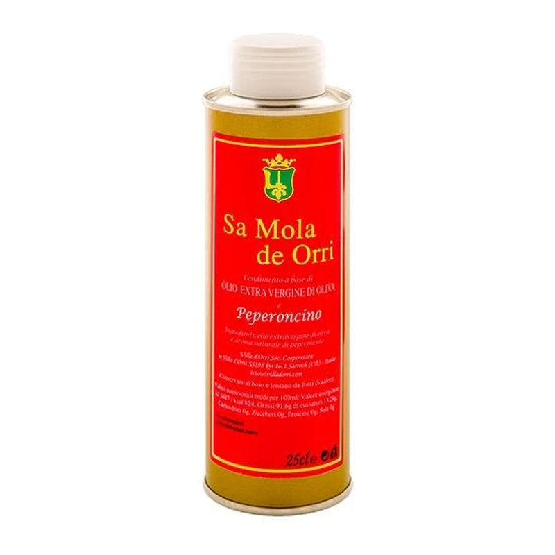 Olio aromatizzato al peperoncino 25cl