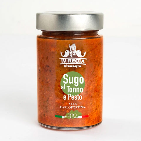 Sugo Carlofortina BIO al tonno e pesto - IV reggia (200g)